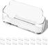 DMFLY 16 Pack Business Card Holder for Desk, Acrylic Business Card Holder Clear Plastic Business Card Stand Desktop Business Card Holders for Exhibition, Home & Office, Fits 30-50 Business Cards