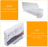 DMFLY 16 Pack Business Card Holder for Desk, Acrylic Business Card Holder Clear Plastic Business Card Stand Desktop Business Card Holders for Exhibition, Home & Office, Fits 30-50 Business Cards