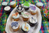 R&M International Party Animals, Set of 8 Stamper Set, Standard 2" (8-Piece, Silver