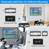 Pipishell Tilt TV Wall Mount Bracket Low Profile for Most 26-75 Inch LED LCD OLED Plasma Flat Curved Screen TVs, Large Tilting Mount Fits 16-24 Inch Wood Studs Max VESA 600x400mm Holds up to 132lbs