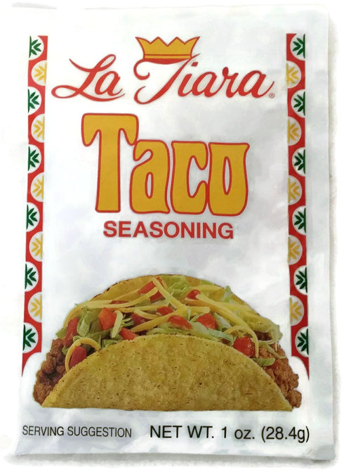 La Tiara Taco Seasoning, 1 Ounce (Pack of 6)