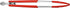 Rachael Ray Lil' Huggers Dishwasher Safe Lazy Locking Cooking Tongs / Salad Serving Tools / Multi Purpose - 2 Piece, Red