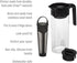 Goodful Airtight Cold Brew Iced Coffee Maker, Shatterproof Durable Tritan Plastic Construction, Leak-Proof Lid, Large Capacity with Premium Stainless Steel, 2.25 Qt, Black