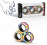 Magnetic Rings Fidget Toy Set, Idea ADHD Fidget Toys, Adult Fidget Magnets Spinner Rings for Anxiety Relief Therapy, Fidget Pack Great Gift for Adults Teens Kids (3PCS)