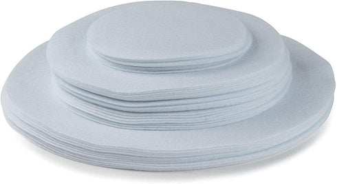 Felt Plate China Storage Dividers Dish Protectors White Extra Large Thick and Premium Soft