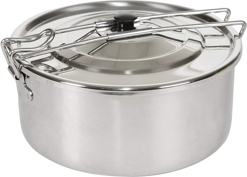 Stansport Solo Stainless Steel Cook Pot (1-Liter), One Size
