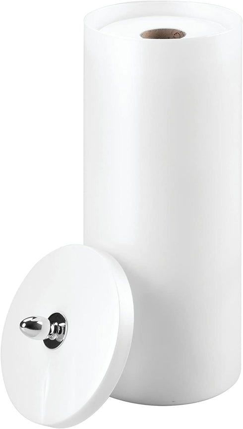 iDesign Toilet Paper, Set of 1, Pearl White