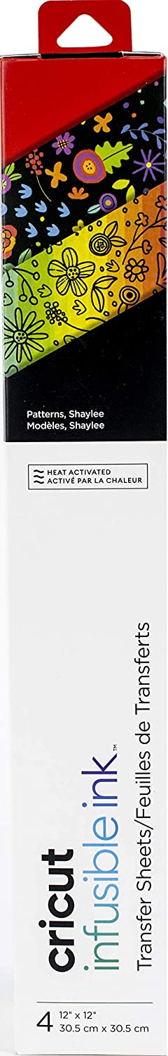 Cricut Infusible Ink Transfer Sheets -2 Sheets 12" x 12" - Shaylee Pattern - For Cricut EasyPress, Maker, Explore Air 2