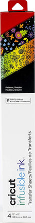 Cricut Infusible Ink Transfer Sheets -2 Sheets 12" x 12" - Shaylee Pattern - For Cricut EasyPress, Maker, Explore Air 2