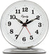 Equity by La Crosse 24014 Wind-Up Loud Bell Metal Alarm Clock, Pack of 1, Silver