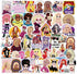 50Pcs RuPaul's Drag Race Stickers Tv Show Stickers Pack, Drag Funny Aesthetic Vinyl Waterproof Stickers for Water Bottles,Laptop,Skateboard,Phone,Computer,Bumper,Car Decals ?Gift for Adults LGBTQ…
