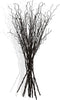 Floerve 12 Pcs Artificial Curly Willow Branches Plants Decorative Brown Twig Stems Spray 30" Tall for Vase DIY Crafts Wedding Floral Arrangement Home Decor Indoor