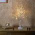 PEIDUO 24 2FT 24LT Lighted Birch Tree Battery Powered Timer Warm White LED Artificial Branch Tree for Home Party Festival Wedding Decor, 2FT Table Tree Lamp