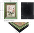 Tiffanini Traditional Gallery 5x7 inch Green Solid Hardwood Picture Frames