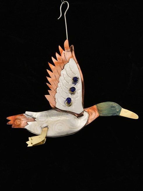 Green 3 Pilgrim Imports Animal and Pet Ornaments Duck Mallard