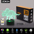 ZOKEA Night Lights for Kids Dinosaur 3D Night Light Bedside Lamp 7 Colors Changing with Remote Control Best Birthday Gifts for Boys Girls Kids Baby (Dinosaur Triceratops)¡