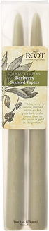 Root Candles Scented Hand-Dipped Taper 9-Inch Dinner Candles, 2-Count, Bayberry