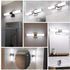 LED Vanity Lights,Joosenhouse Modern Stainless Steel Bathroom Light Fixtures Over Mirror as Make Up Lighting 560lm Daylight Bath Wall Sconces Lamp (8W 15.7inch)