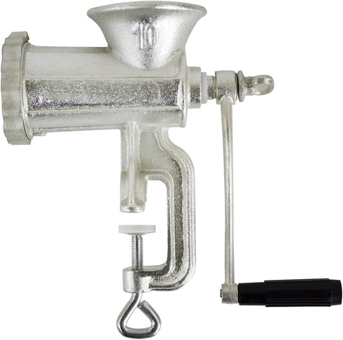 Chard HG-10 Meat Hand Grinder, No. 10, Silver