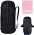 Laundry Bag Backpack for College Students, 100L Large Laundry Bag with Padded Shoulder Straps, 5 Storage Pockets, 1 Mesh Wash Bag, Portable Sturdy Laundry Bag with Handle, Hanging Dorm Backpack Black