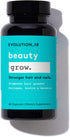 Evolution_18 Beauty Grow Capsules, Supplements with Collagen, Biotin & Keratin for Healthy Skin, Nails & Hair Growth, 40 Capsules