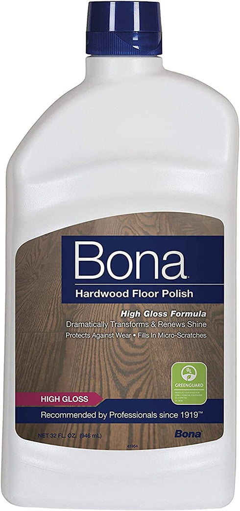 Bona Hardwood Floor Polish - High Gloss, 36 oz