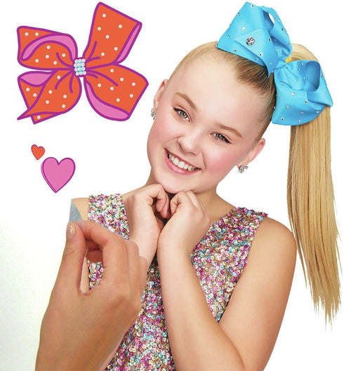 RoomMates RMK3809GM JoJo Siwa Unicorn Dream Peel and Stick Giant Wall Decals 1 Sheets 36.5" x 17.25"