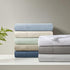 Sleep Philosophy Smart Cool Microfiber Moisture-Wicking Breathable Hypoallergenic 3 Piece Cooling Sheet Set, Twin Size, Grey