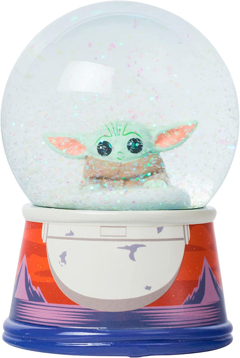 Silver Buffalo Star Wars Mandalorian The Child Egg Pod Snow Globe