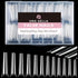 UNA GELLA Coffin Nails Tips No C Curve 216PCS Extra Long Nail Tips Clear Coffin Acrylic Nail Tips for Coffin Nails Clear Coffin Nail Tips XXL Nail Tips Coffin Fake False Nails For Nail Extension Nail Art, Home DIY Salon 12 Sizes Gelly Tips