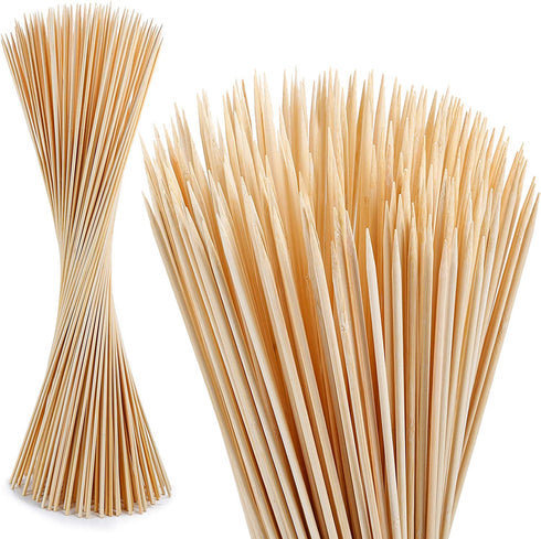 60 PCS Bamboo Marshmallow Roasting Sticks, SMores Skewers for Fire Pit, Extra Long 30 Inch Heavy Duty 5mm Thick Wooden SMores Sticks for Open Fire Pits Roaster Barbecue Hot Dog Camping Kebab Sausage