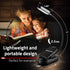 GearLight NiteOwl Book Light for Reading in Bed - 2 Small, Rechargeable LED Clip on Lights with 3 Lamp Modes and 360-Degree Adjustable Neck to Read at Night?