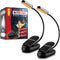 GearLight NiteOwl Book Light for Reading in Bed - 2 Small, Rechargeable LED Clip on Lights with 3 Lamp Modes and 360-Degree Adjustable Neck to Read at Night?