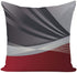 EZVING Set of 4 Throw Pillow Covers Modern Abstract Red Stripes Gray Black White Acrylic Bold Grey Decorative Pillow Cases Home Decor Square 18x18 Inches Pillowcases