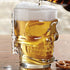 King International Skull Beer Mug| Set of 2| 17.7 Oz| Glass Beer Draft Mug glasses| HALLOWEEN SKULL| Gothic Decor| Glass Beer Mug| Whisky/Wine/Vodka Glass for Your Home Bar