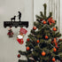 YSDESIGN Dog and Man Key Hooks-Unque Decor Wall Hooks,Wall D©cor,Wood Coat Hooks, Key Holder,Key Hanger for Wall€?Entryway and Kitchen-11.8—7.8Inch Black Wooden Heavy Duty 20LB(Max)