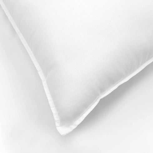 SensorPEDIC Value SofLOFT Fiber Filled Standard Bed Pillow with Cotton Cover, White