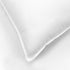 SensorPEDIC Value SofLOFT Fiber Filled Standard Bed Pillow with Cotton Cover, White