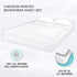 Intelligent Design Microfiber Bed Sheet Set Wrinkle Resistant, Soft Sheets with 12" Pocket, Modern, All Season, Cozy Bedding-Set, Matching Pillow Case, Twin, Yellow Chveron, 3 Piece