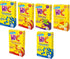 Hi-C Singles To Go Drink Mix Variety Pack, 2 Blazin' Blueberry, 2 Flashin' Fruit Punch, 1 Grabbin' Grape, 1 Mashin' Mango Melon, 1 CT