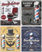 Barbershop / Haircut / Shave Wall Art Decor Prints - Set Of 4 (8x10) Inch Poster Photos