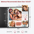 Dunwell 4x4 Photo Album Refills- (50 Pack) Standard 3 Ring Album 12 x 12 Photo Sleeve Protectors, Holds 900 4 x 4 Square Picture, Instagram Prints, Durable Super Heavyweight Poly, Archival Quality