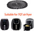 Air Fryer Replacement Grill Pan For Power XL Gowise 7QT Air Fryers,Nonstick Coating Crisper Plate,Air Fryer Replacement Parts,Air Fryer Rack,Air Fryer Accessories,Dishwasher Safe