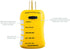 Sperry Instruments HGT6520, Stop Shock II-Single, DIY Testing-120V AC, 3 Color LED Indicator, Comfort Grip, Patented GFCI Outlet Tester, Yellow