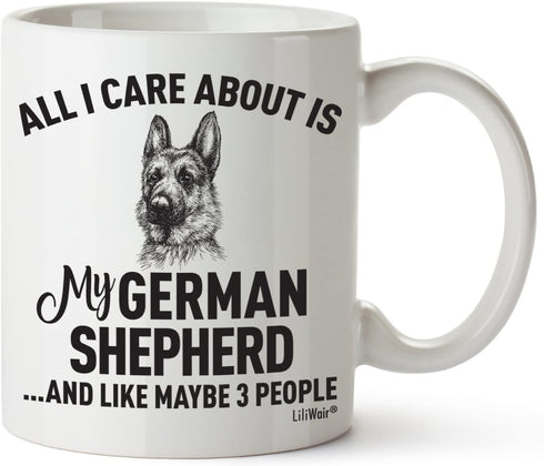 German Shepherd Mom Gifts Mug For Christmas Women Men Dad Decor Lover Decorations Stuff I Love German Shepherd Coffee Accessories Talking Art Apparel Funny Birthday Gift Products Dog Coffee Cup Mugs