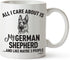 German Shepherd Mom Gifts Mug For Christmas Women Men Dad Decor Lover Decorations Stuff I Love German Shepherd Coffee Accessories Talking Art Apparel Funny Birthday Gift Products Dog Coffee Cup Mugs