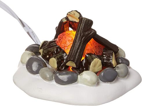 Department 56 Accessories for Villages Lit Fire Pit Accessory Figurine