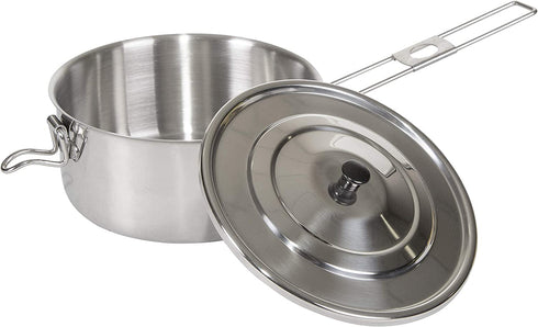 Stansport Solo Stainless Steel Cook Pot (1-Liter), One Size