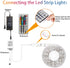32.8ft Led Lights dalattin Led Strip Lights Color Changing Lights with 44 Keys Remote,1 Roll of 32.8ft