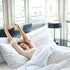 Linen Market Pleated Bed Skirt, Queen, Light Gray